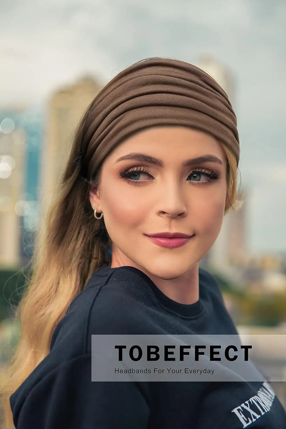 4 Pcs Wide Headbands for Women
