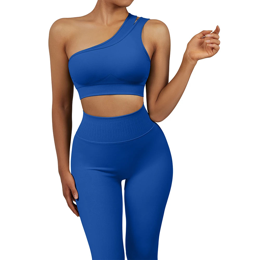 One Shoulder Yoga Sets