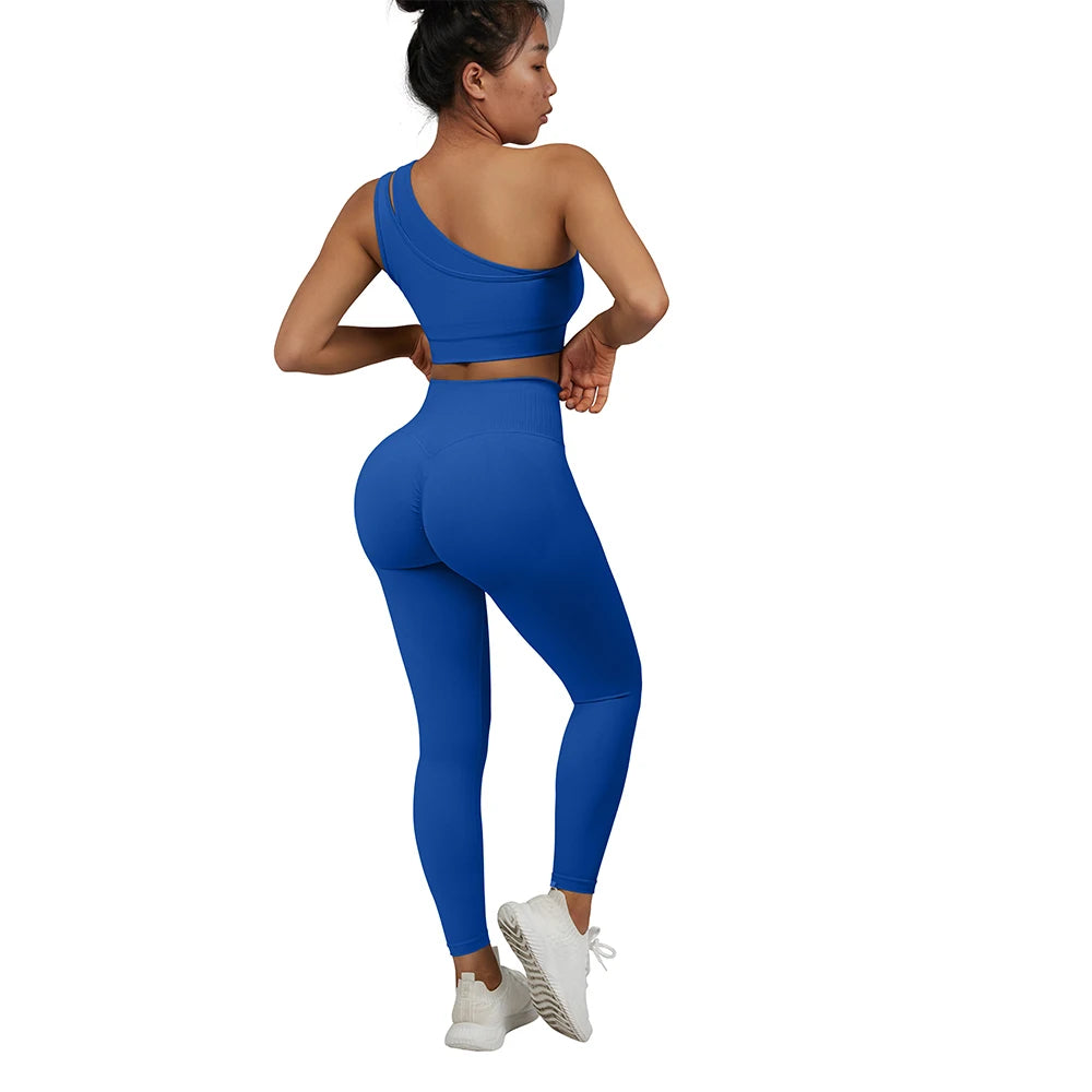One Shoulder Yoga Sets