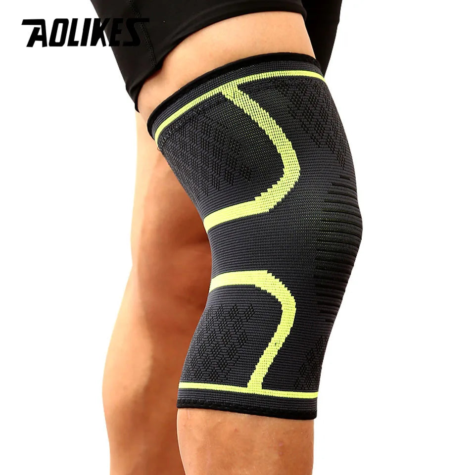 Elastic Nylon Sport Compression Knee Pad Sleeve