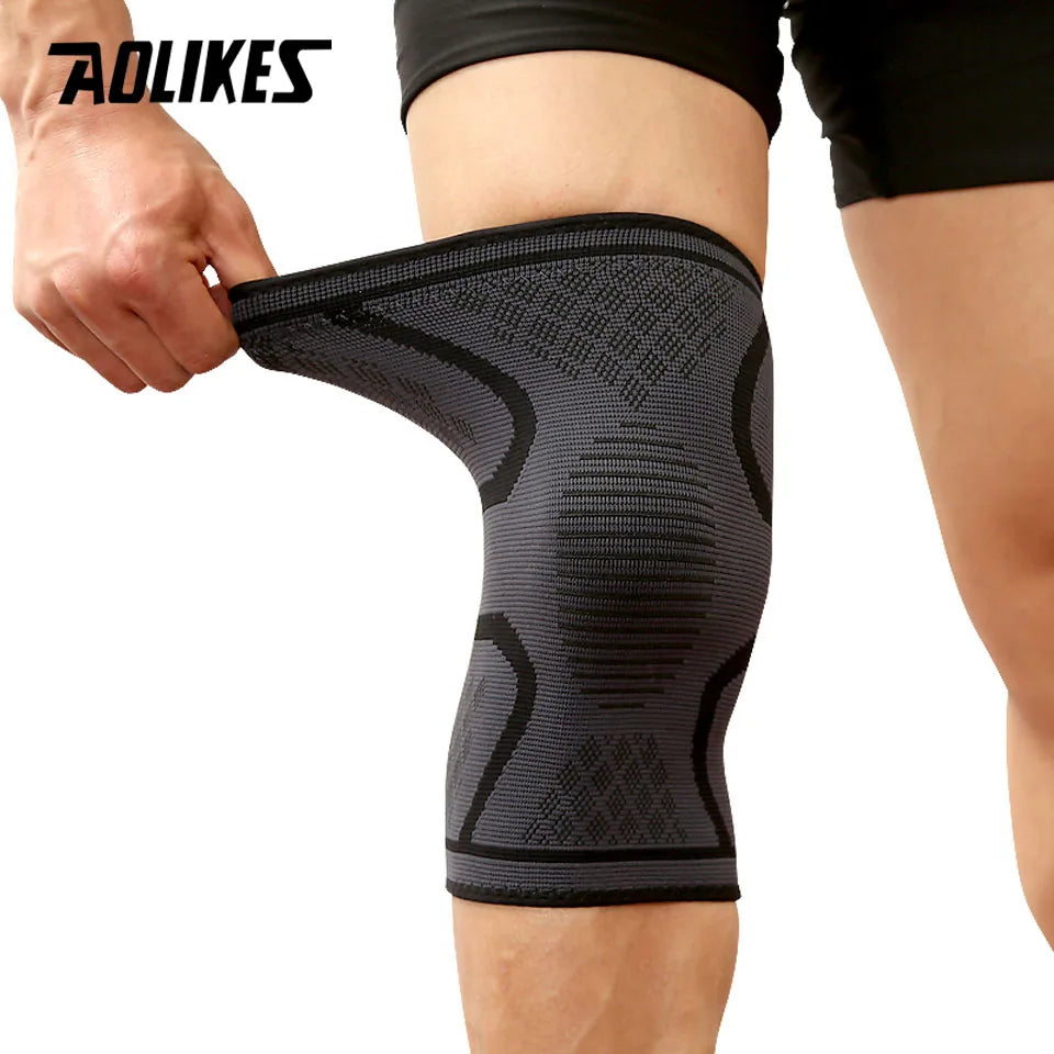 Elastic Nylon Sport Compression Knee Pad Sleeve