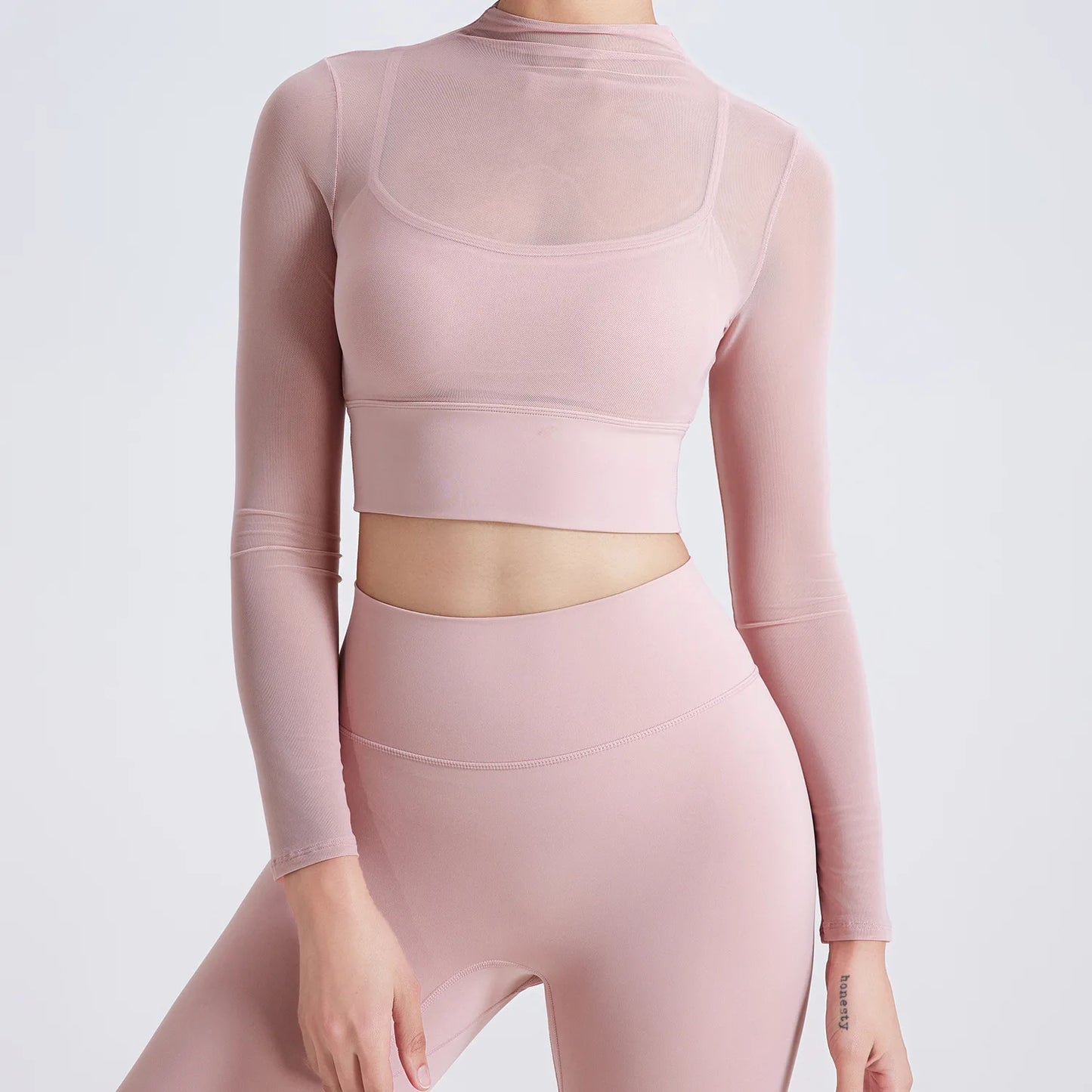 Sexy Mesh Running Gym Shirt