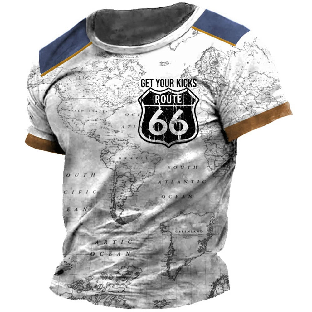 Classic Retro Summer Men's T-shirt