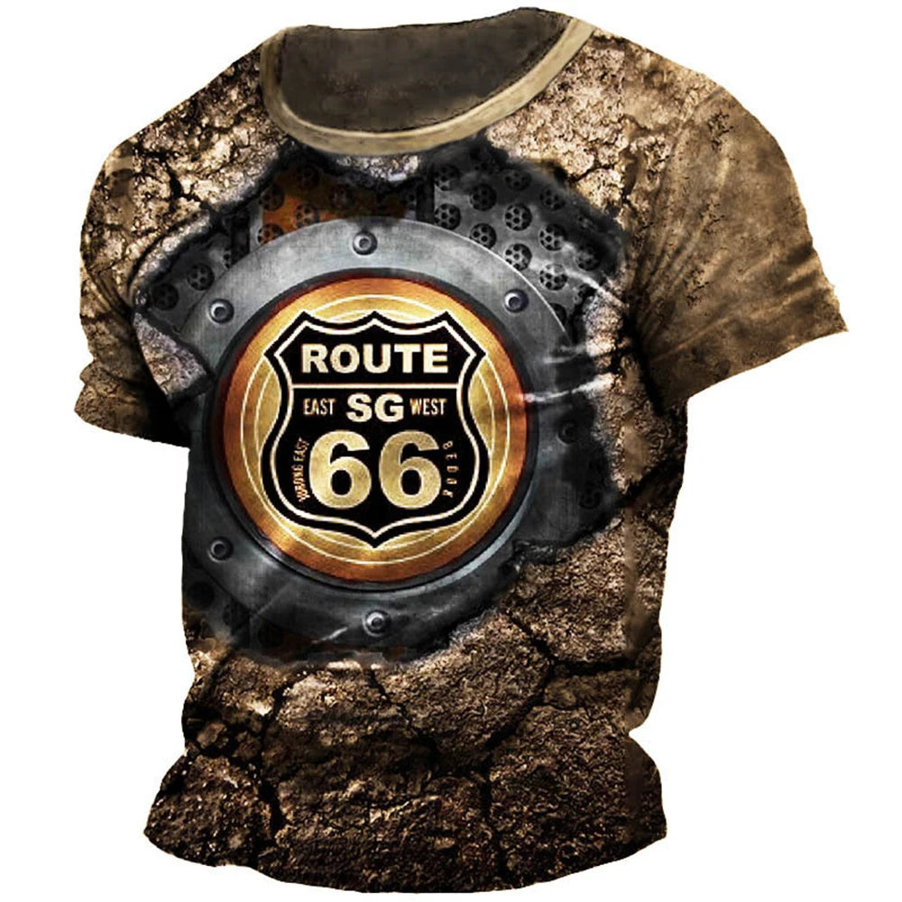 Classic Retro Summer Men's T-shirt