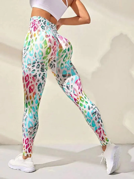 New 3D Print Tie Dye Sports leggings