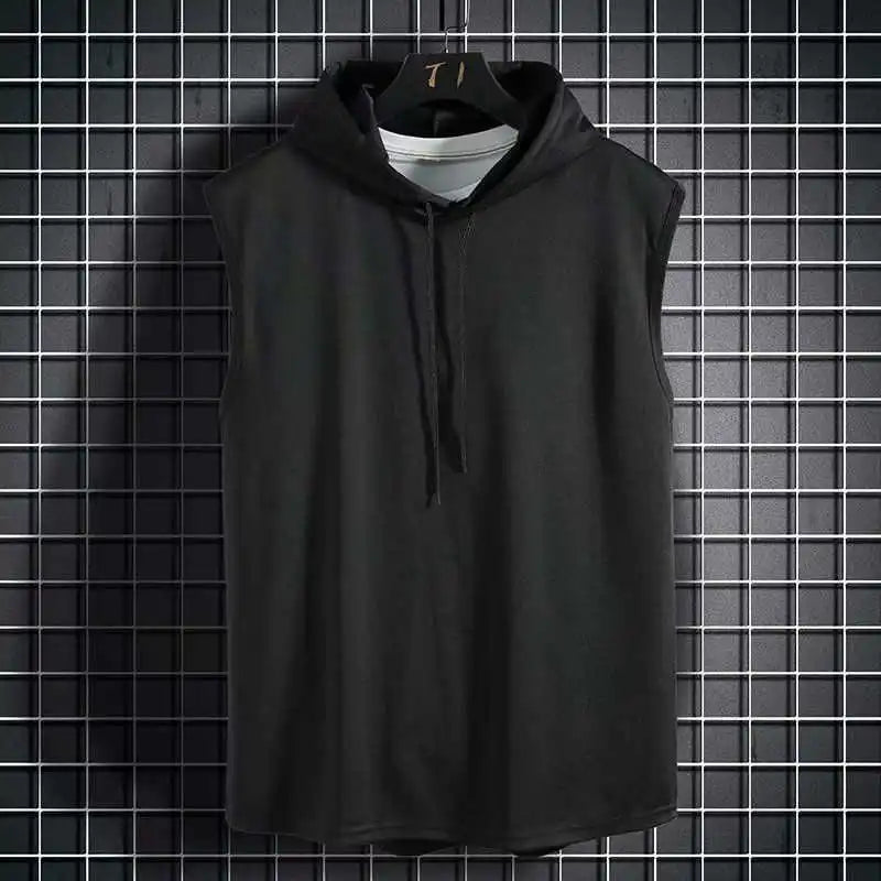 Male Hooded Man Vests