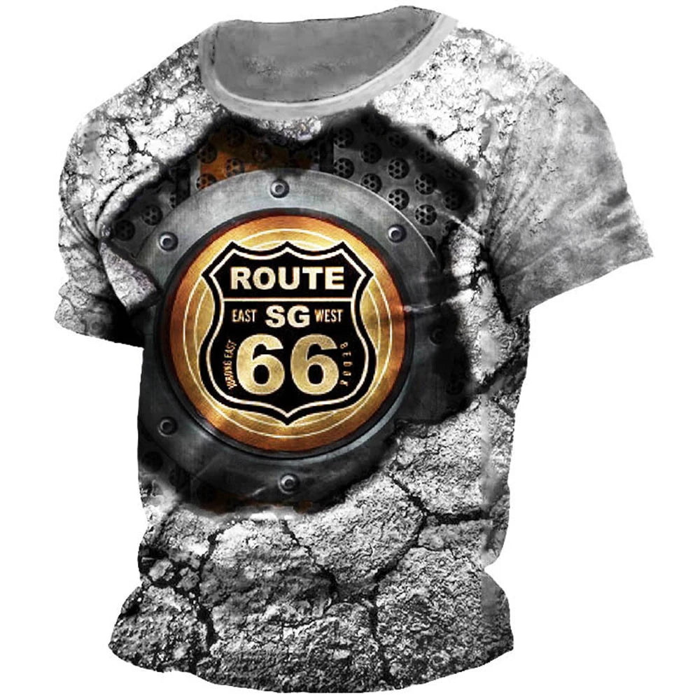 Classic Retro Summer Men's T-shirt