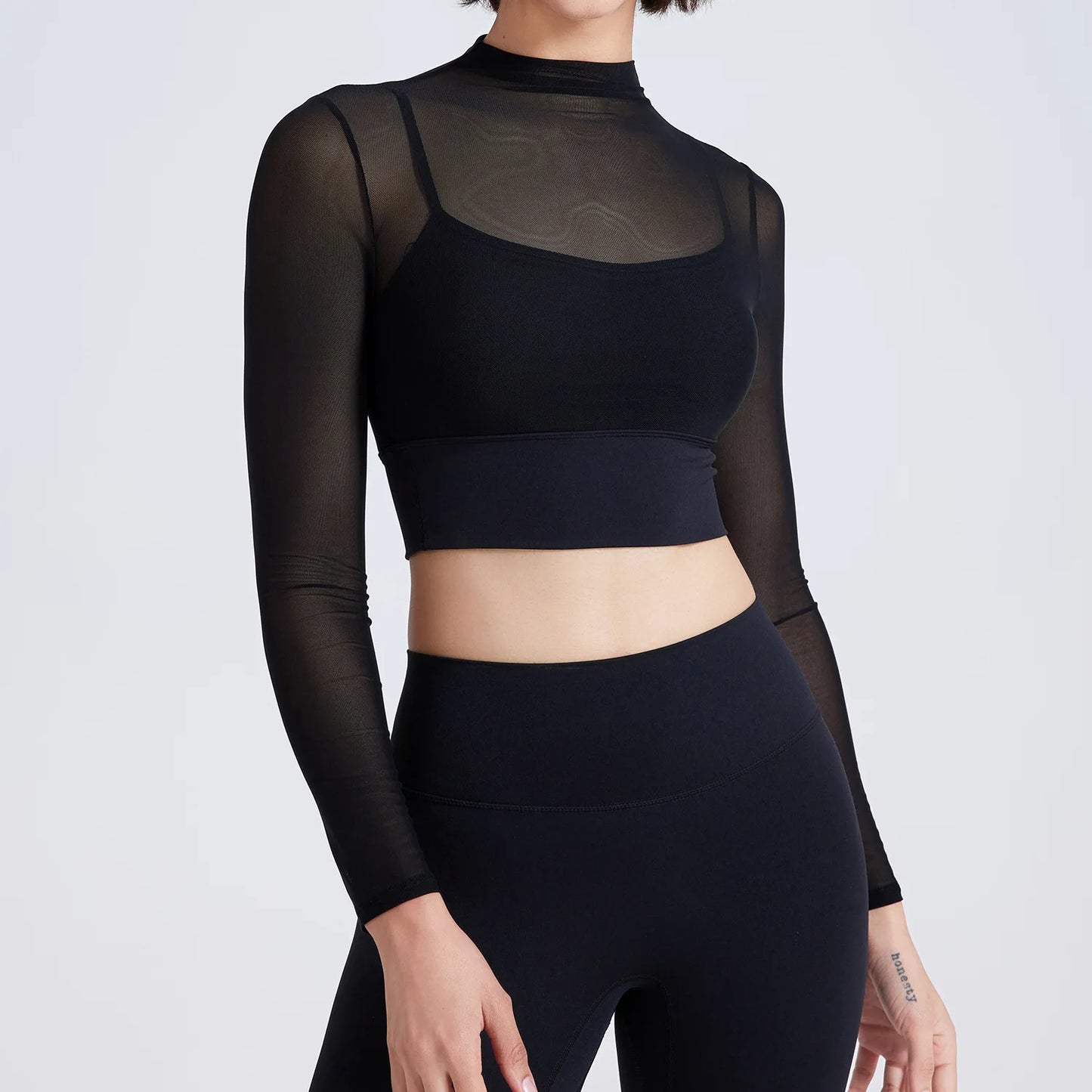 Sexy Mesh Running Gym Shirt