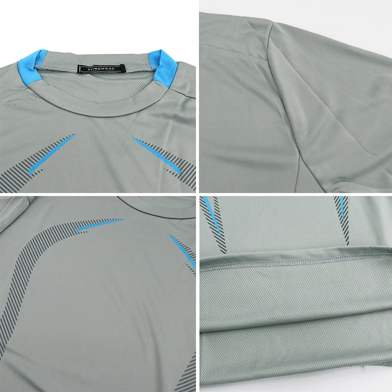 Men Long Sleeve Compression Gym T shirts