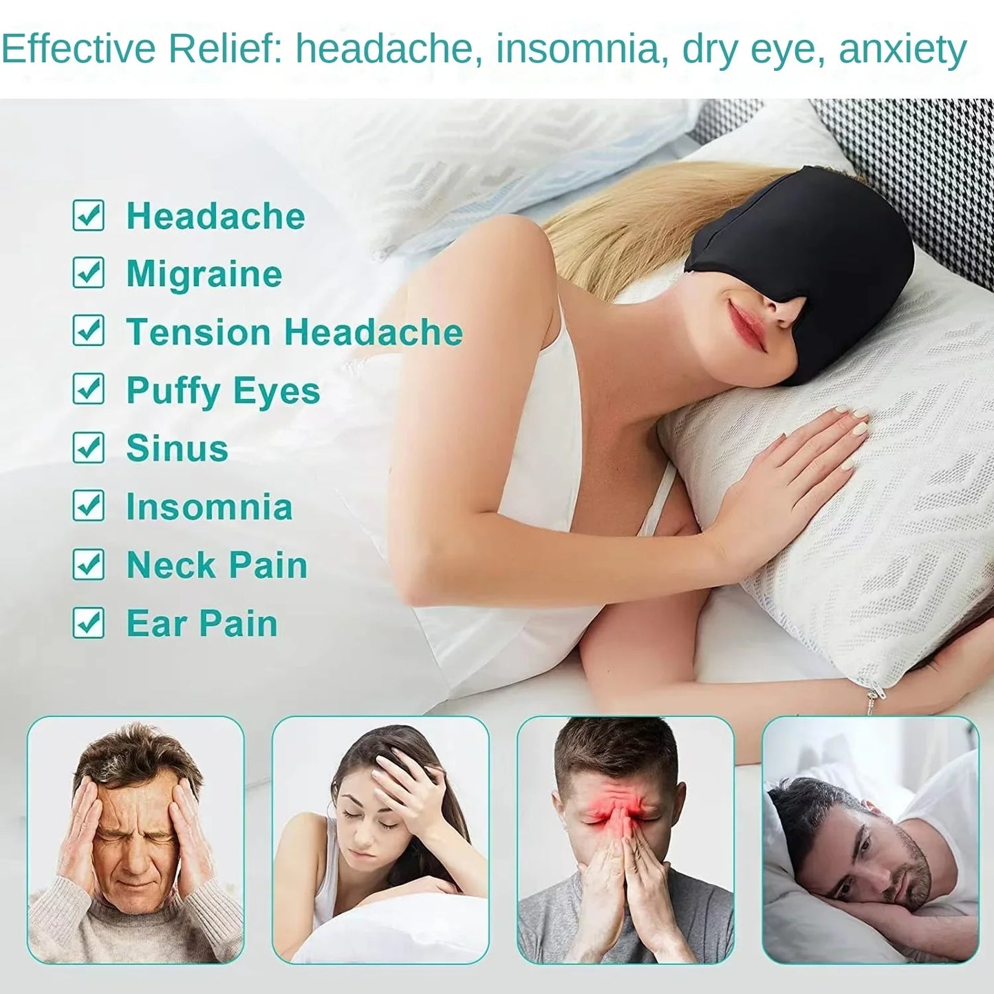 Migraine Relief Hat headache