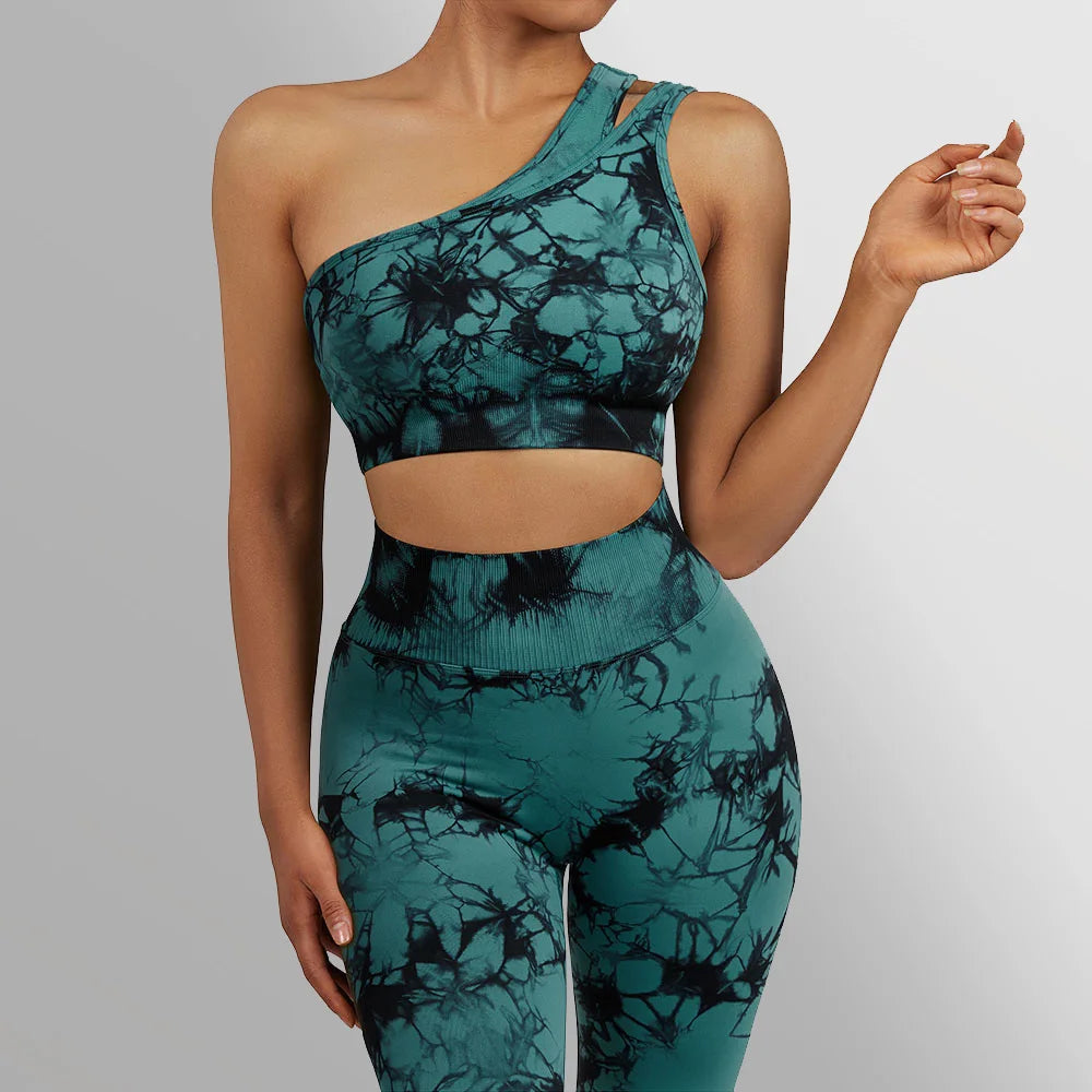 One Shoulder Yoga Sets