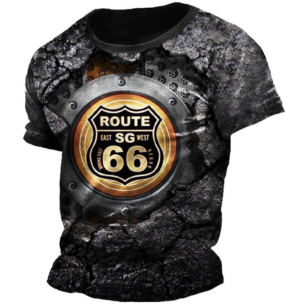 Classic Retro Summer Men's T-shirt