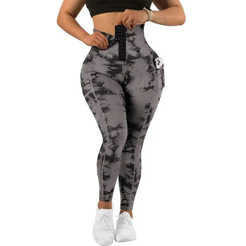 Fitness Mesh Elasticity Leggings