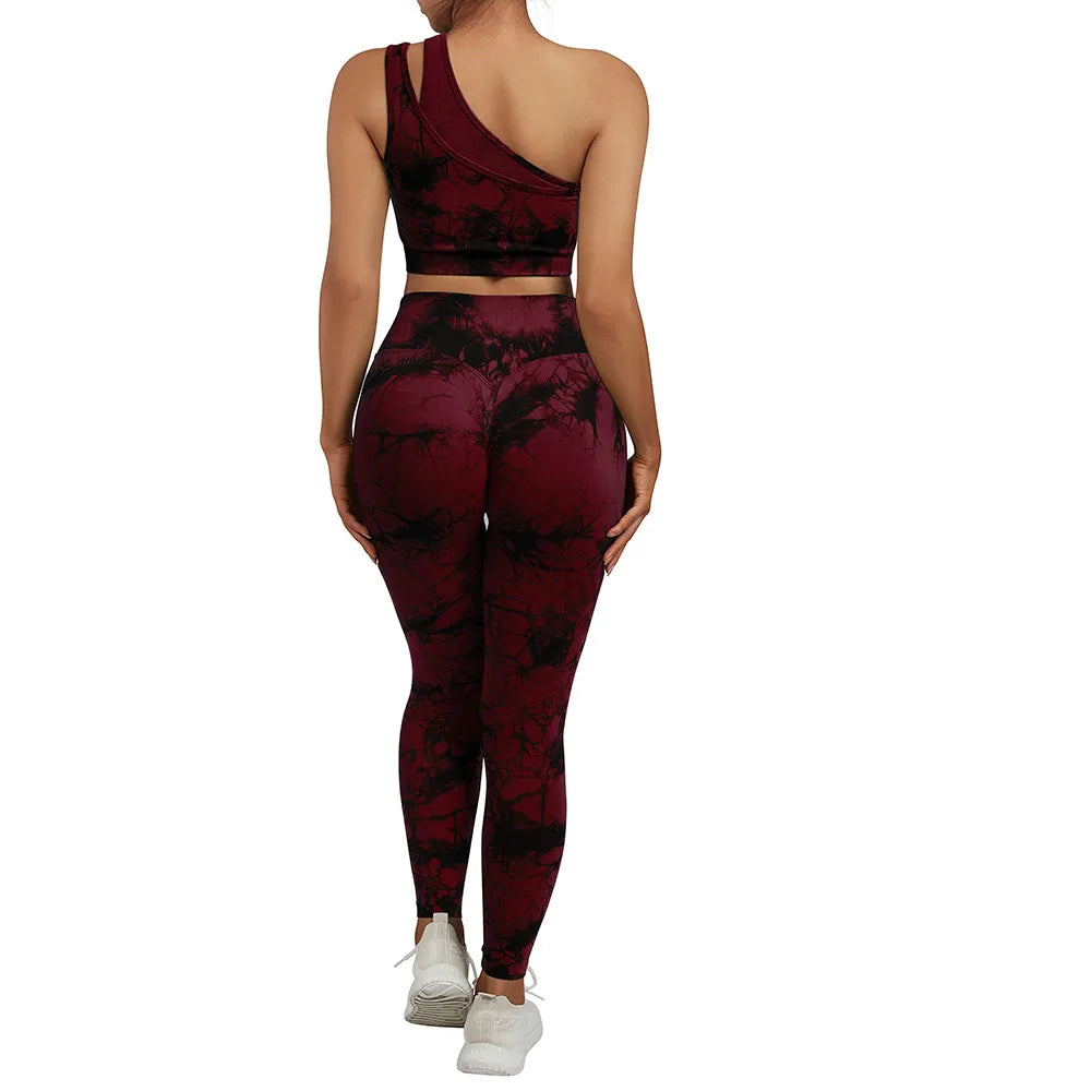 One Shoulder Yoga Sets