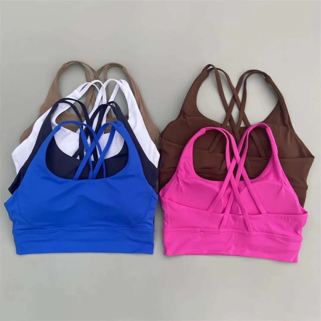 Soft Cross Back Women Fitness Bra
