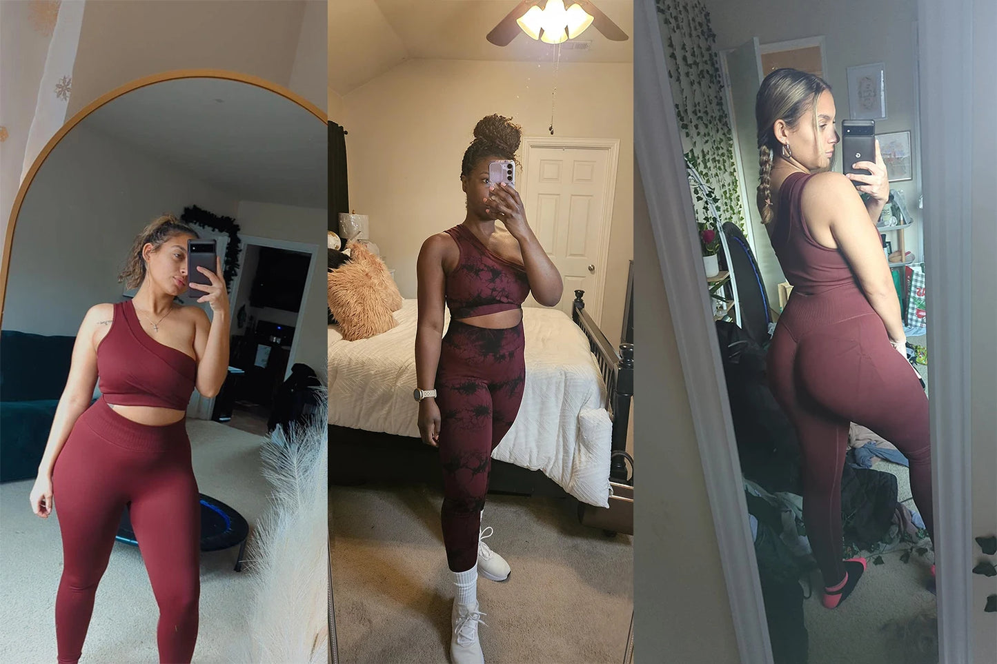One Shoulder Yoga Sets