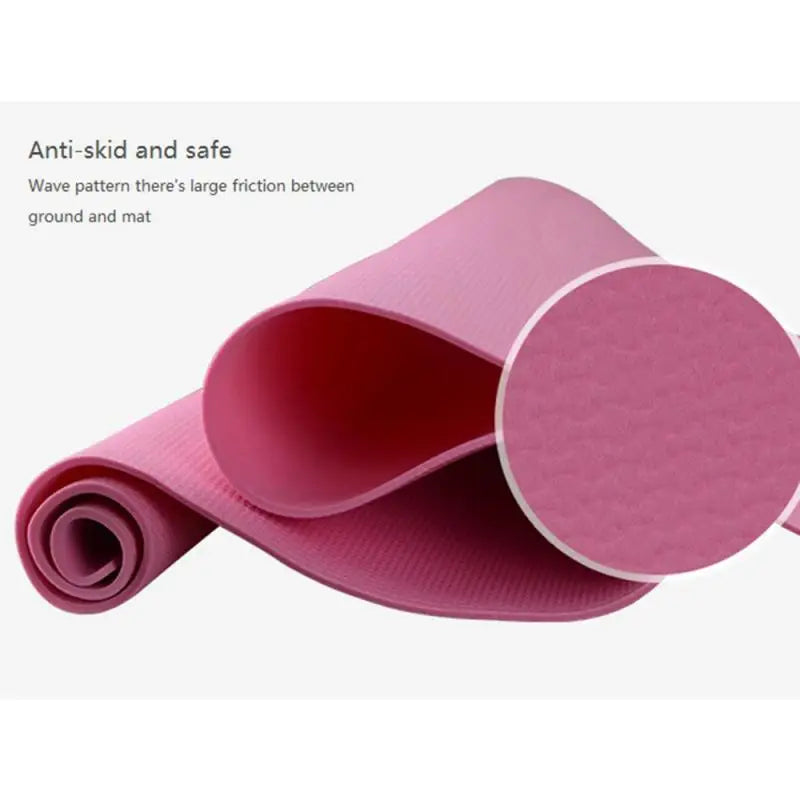 4MM Thick Yoga Mat Anti-slip