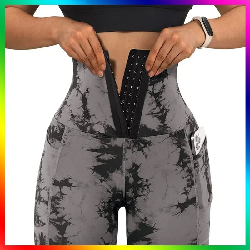 Fitness Mesh Elasticity Leggings