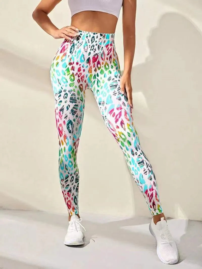 New 3D Print Tie Dye Sports leggings