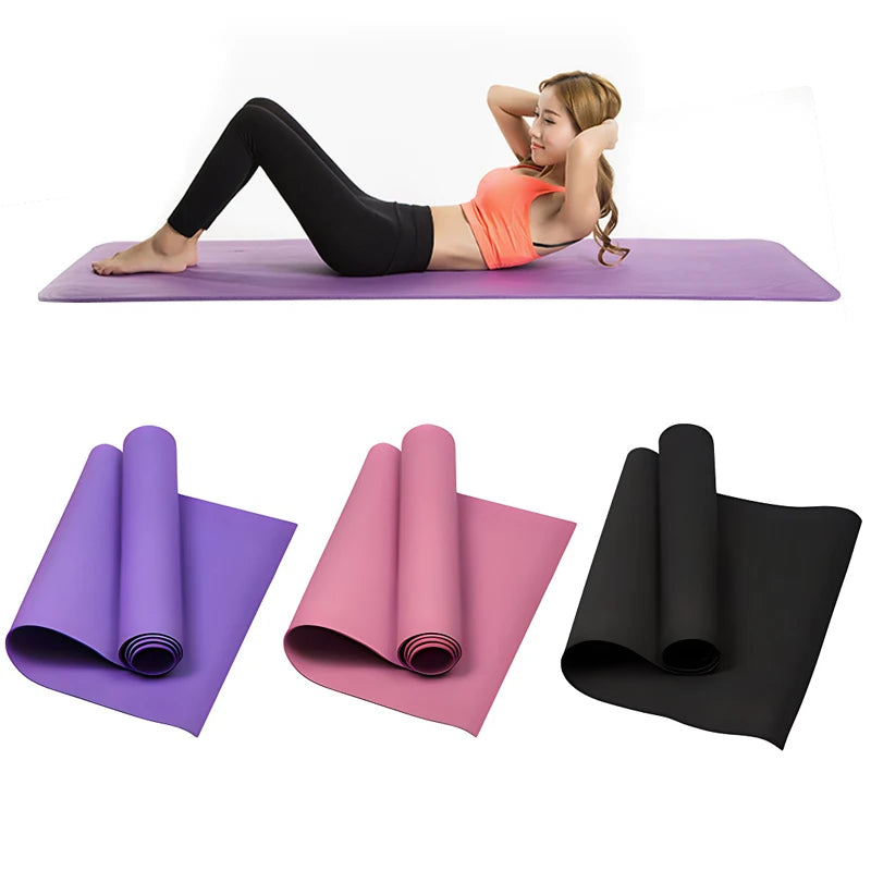 4MM Thick Yoga Mat Anti-slip