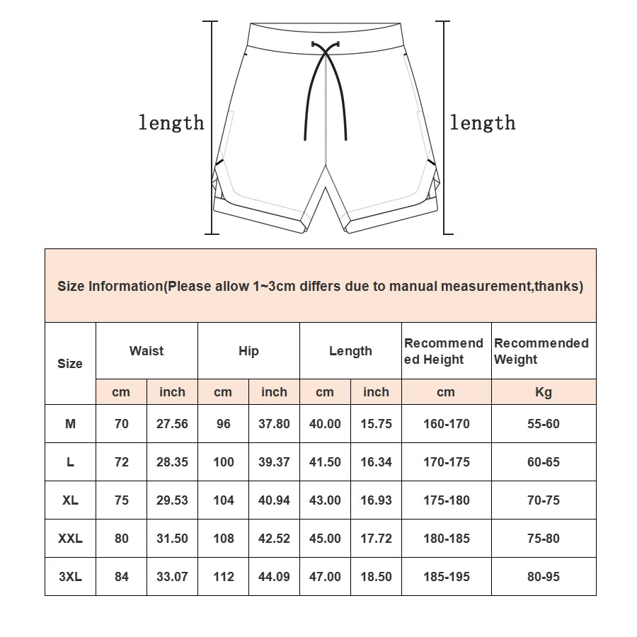 Camo Running Shorts Mens