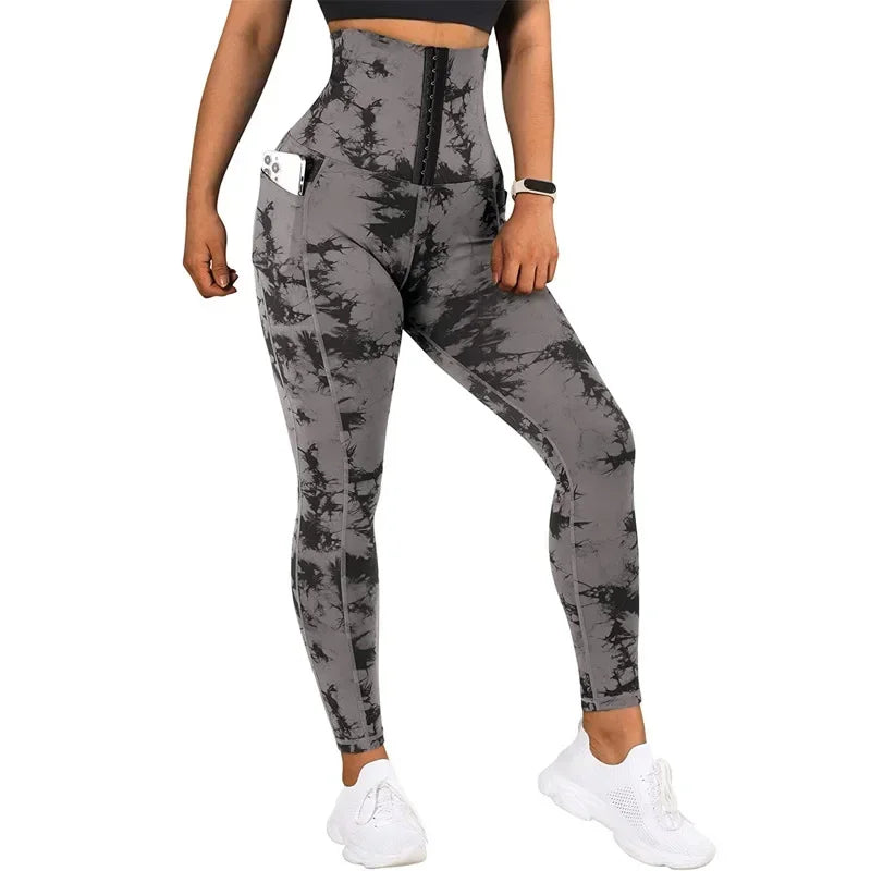 Fitness Mesh Elasticity Leggings