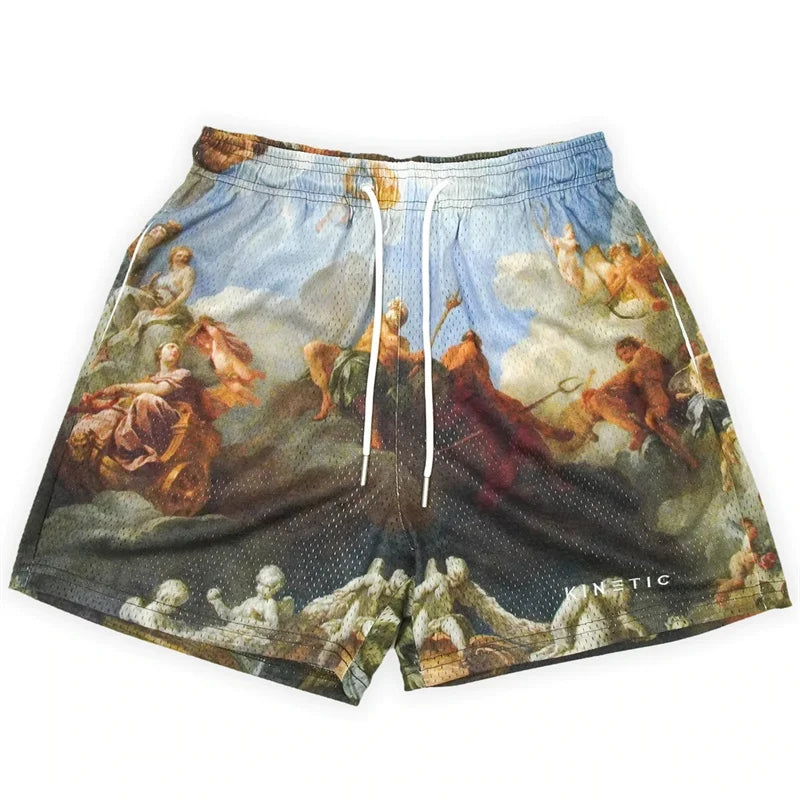 stylish gym men shorts