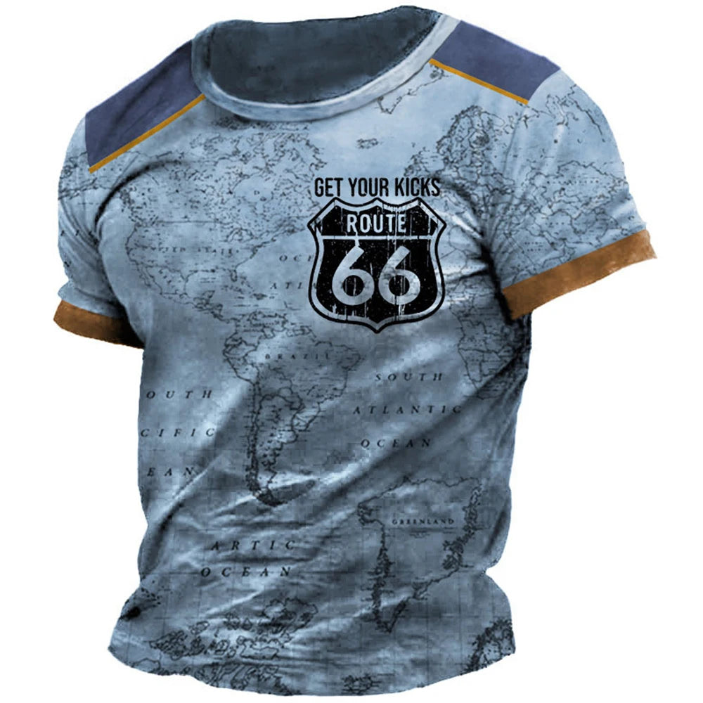 Classic Retro Summer Men's T-shirt