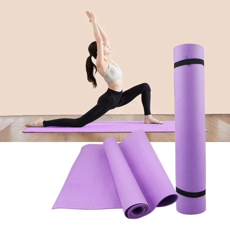 4MM Thick Yoga Mat Anti-slip